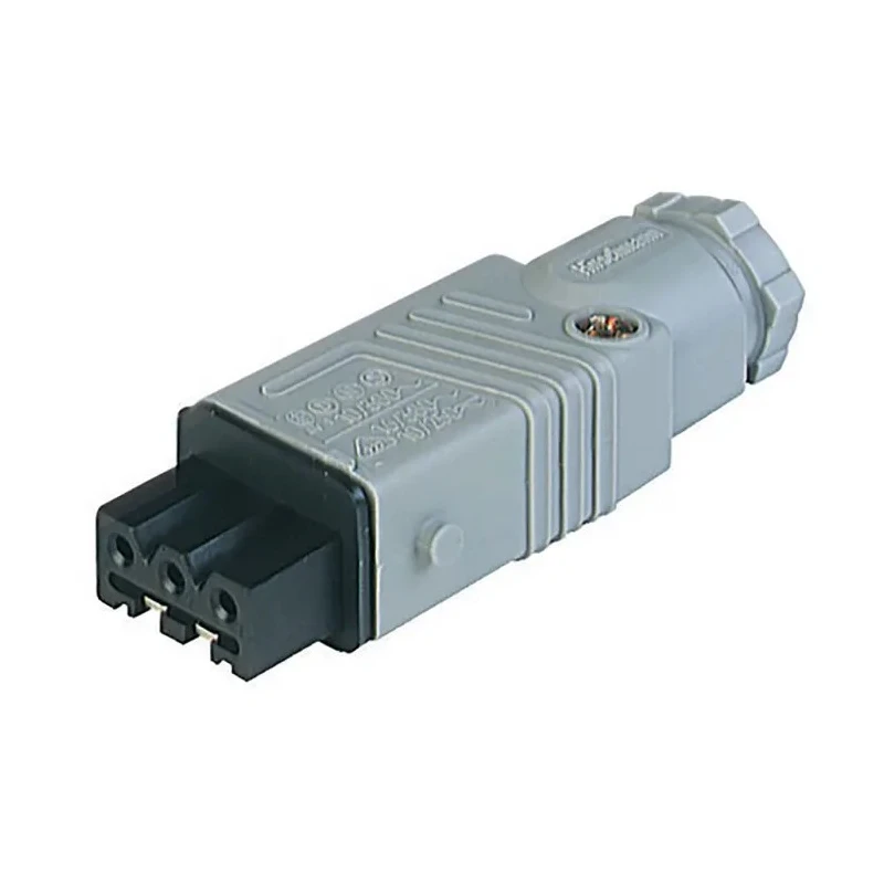 Hirschmann Industrial Power Connector, Rated at 16A 400V, IP54 Grey Cable Mount, 3P+E, ST Series IP54