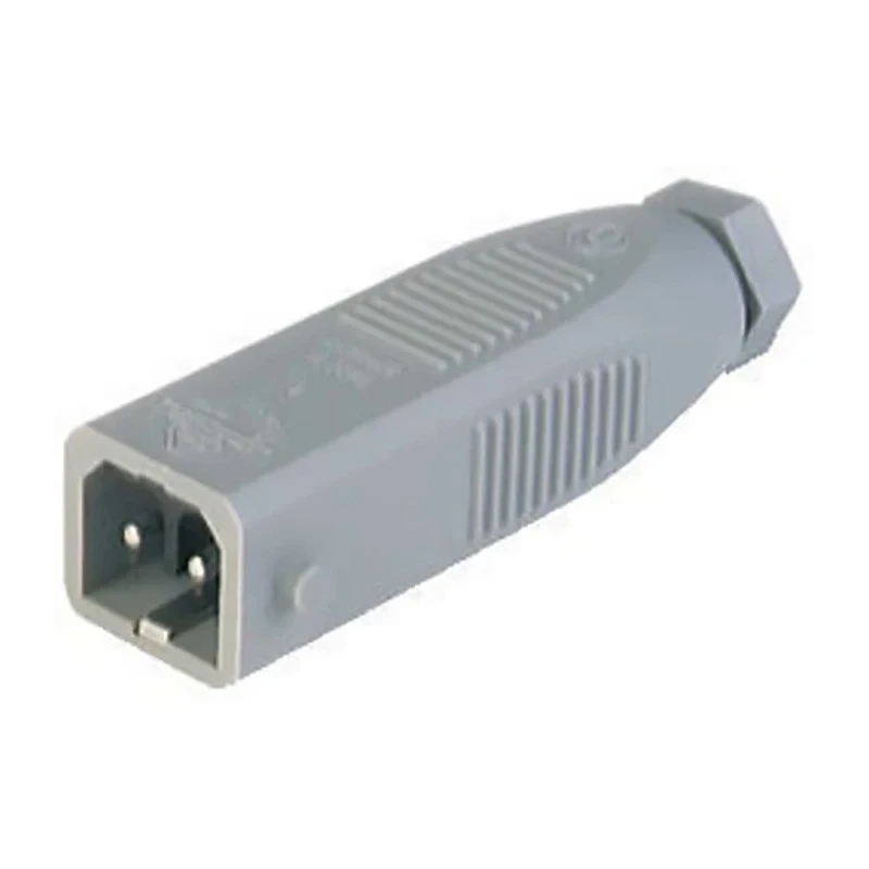 Hirschmann ST IP54 Grey Industrial Power Connector 2P+PE, 16A, 230V, Cable Mount, Straight IP54