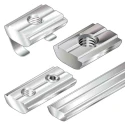 Bosch Rexroth Sliding Block Swivel-In Connecting Component for Strut Profile 30 mm, Groove Size 8 mm 3842547823