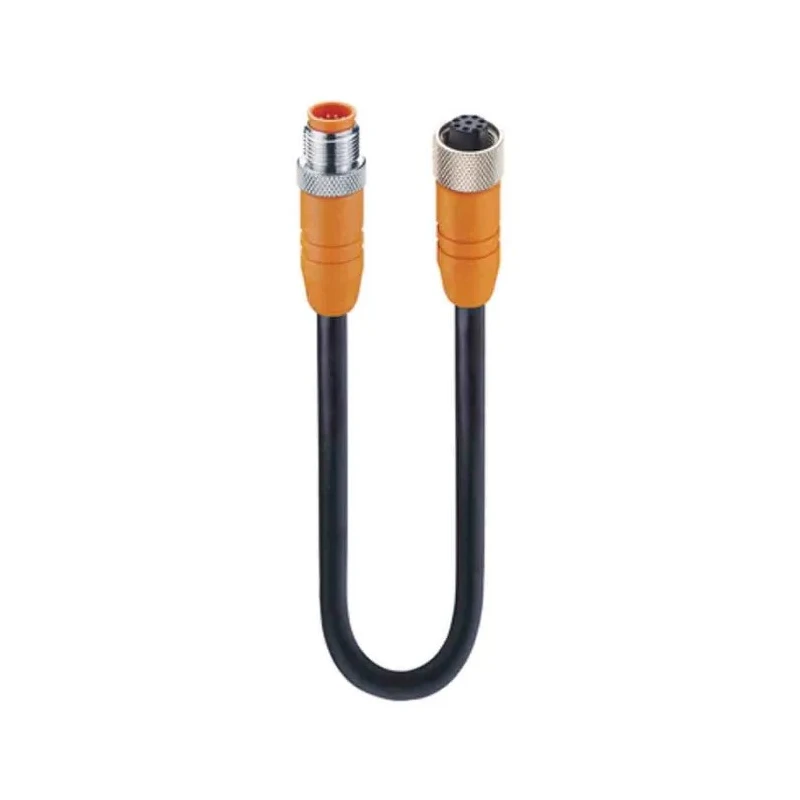 Lumberg Automation Female 8 Way Straight to Female Unterminated Sensor Actuator Cable 20 m 30V PVC 49274 RKTS 8-299/20 M