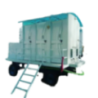 Construction MS Mobile Toilet Van with 1000 L Tank Capacity