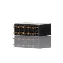 Samtec SSW Series 5-Contact 2 Row 2.54 mm Pitch Straight Through Hole PCB Socket 465V AC 4.7A Current Rating SSW-105-01-G-D