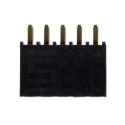 Samtec SSW Series 5-Contact 2 Row 2.54 mm Pitch Straight Through Hole PCB Socket 465V AC 4.7A Current Rating SSW-105-01-G-D