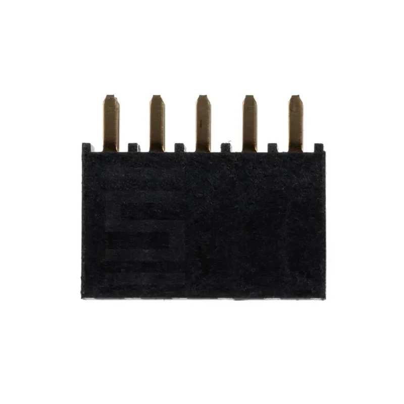 Samtec SSW Series 5-Contact 2 Row 2.54 mm Pitch Straight Through Hole PCB Socket 465V AC 4.7A Current Rating SSW-105-01-G-D