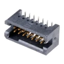 Samtec TFM Series Straight Surface PCB Header, 14 Contact 1.27 mm Pitch, 2 Row, Shrouded TFM-107-02-L-D