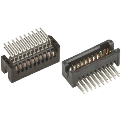 Samtec TFM Series Right Angle Through Hole 14 Contact PCB Header, 1.27 mm Pitch, 2 Row, Shrouded TFM-107-01-L-D-RA