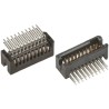 Samtec TFM Series Right Angle Through Hole 14 Contact PCB Header, 1.27 mm Pitch, 2 Row, Shrouded TFM-107-01-L-D-RA