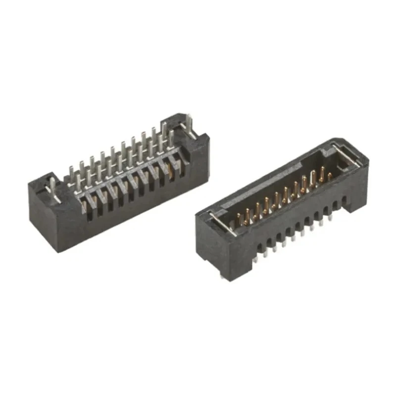 Samtec TFM Series Straight Through Hole PCB Header 10 Contacts 1.27 mm Pitch 2 Row Shrouded TFM-105-01-S-D-WT