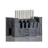 Samtec TFM Series Straight Through Hole PCB Header, 10 Contacts, 1.27 mm Pitch, 2 Row, Shrouded, 5A, Gold TFM-105-01-L-D