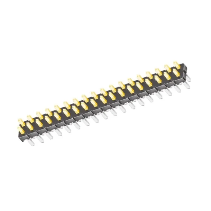Samtec TMM Series Straight Through Hole Pin Header 8 Contacts 2 mm Pitch 2 Row Unshrouded TMM-104-01-G-D