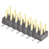 Samtec Pin Header 16 Contact 2 Row 2.54 mm Pitch Straight Surface Mount Liquid Crystal Polymer Housing Gold TSM-108-01-L-DV