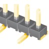 Samtec TMM Series Straight Surface Pin Header 10 Contacts 2 mm Pitch 1 Row Unshrouded TMM-110-01-G-S-SM
