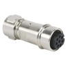 Bulgin Buccaneer 6000 Series Circular Connector Cable Socket 8 Contacts Female IP68 IP66 IP69K PXM6011/08S/CR/0709/SN