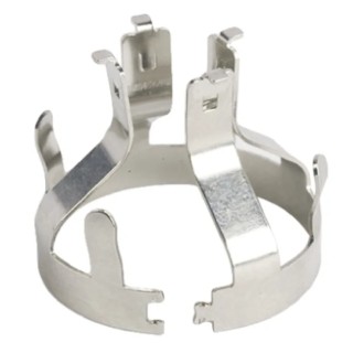 Bulgin Circular Connector Accessory Silver Brass Nickel Plated Bushing for PXM6010 PXM6012 PXM6011 