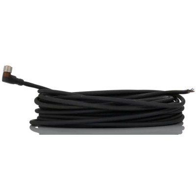 Lumberg Automation Sensor Actuator Cable Female 4 Way Right Angle to Female 8 Way Unterminated 10 m 39022 RKMWV 4-225/10 M