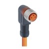 Lumberg Automation Sensor Actuator Cable Female 3 Way Right Angle to Unterminated 60V 10m RKMWV Series 11323 RKMWV 3-06/10 M
