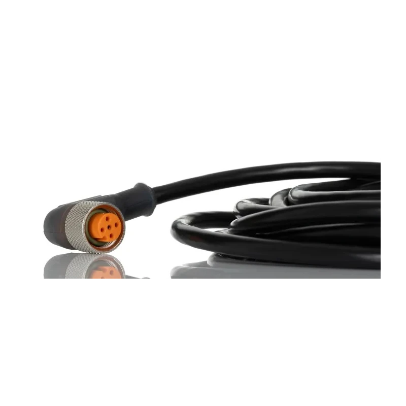 Lumberg Automation Female 5 Way Right Angle to Unterminated Free End Sensor Actuator Cable 60V PVC 51492 RKWT 5-289/5 M