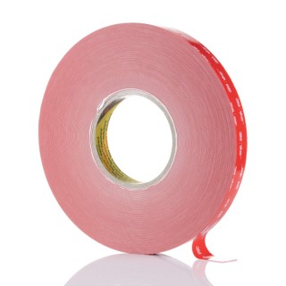 3M VHB LSE White Foam Tape, Acrylic Foam Backing, Double Sided, 19mm x 33m, 0.6mm Thick, LSE-060WF 19X33