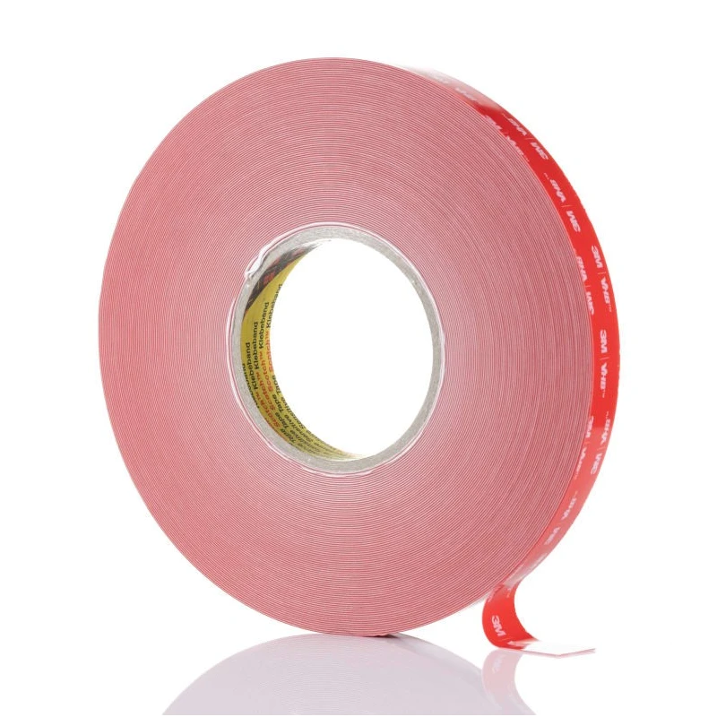 3M VHB LSE White Foam Tape, Acrylic Foam Backing, Double Sided, 19mm x 33m, 0.6mm Thick, LSE-060WF 19X33