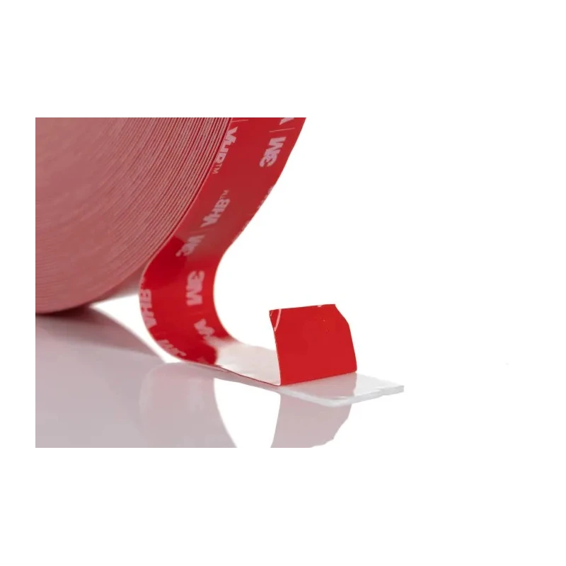3M VHB LSE White Foam Tape, Acrylic Foam Backing, Double Sided, 19mm x 33m, 0.6mm Thick, LSE-060WF 19X33