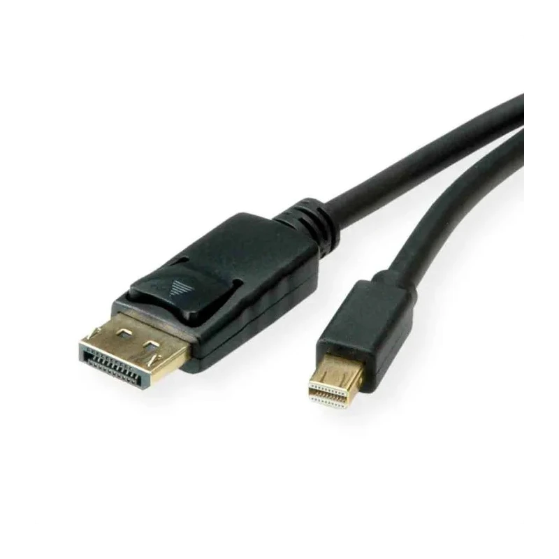 Roline Male Mini DisplayPort to Male DisplayPort DisplayPort Cable 1 m 11.04.5814-20