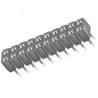 Samtec CES Series 20-Contact 2 Row 2.54 mm Pitch Straight Through Hole PCB Socket CES-110-01-T-D