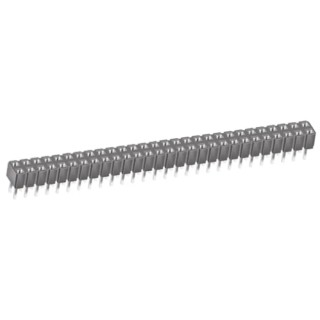 Samtec CES Series 56-Contact 2 Row 2.54 mm Pitch Straight Through Hole PCB Socket CES-128-01-T-D
