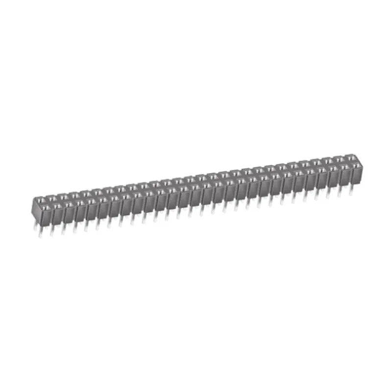 Samtec CES Series 56-Contact 2 Row 2.54 mm Pitch Straight Through Hole PCB Socket CES-128-01-T-D