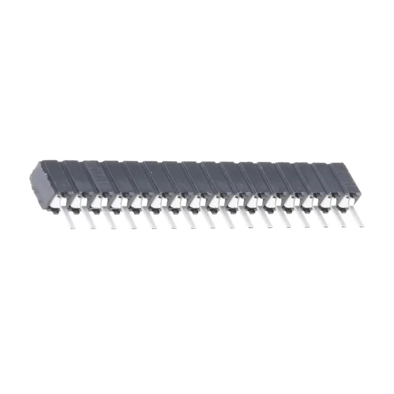 Samtec CES Series 16-Contact 1 Row 2.54 mm Pitch Straight Through Hole PCB Socket CES-116-01-T-S