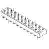 Samtec CLT Series Straight Surface PCB Socket 28-Contact 2 Row 2 mm Pitch Solder CLT-114-02-L-D