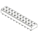 Samtec PCB Socket Board-to-Board 20-Contact 2 Row 2 mm Pitch Straight Surface Mount CLT-110-02-L-D