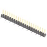 Samtec TSM Series Straight Surface Pin Header 20 Contacts 2.54 mm Pitch 1 Row Unshrouded TSM-120-02-L-SV