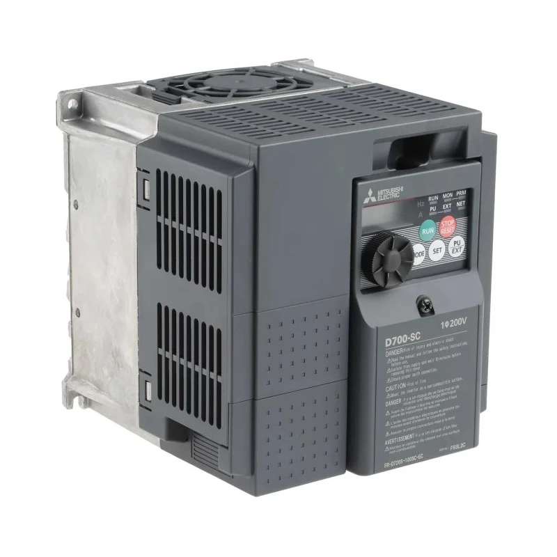 Mitsubishi Electric Inverter Drive 2.2 kW 1 Phase 230V Variable Frequency Vector Control FR-D720S-100SC-EC