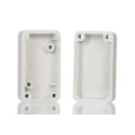 Hammond Flanged ABS Enclosure Grey Lid IP54 35 x 20 x 15 mm 
