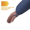Kimberly Clark Blue Disposable Overall, Medium 104 to 112 cm Chest Size, 1.76 m Length, KleenGuard® A50 Series 96880
