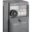 Mitsubishi Electric Inverter Drive, 3 Phase, 3.7 kW, 400 V AC, 8 A, Variable Frequency Vector Control FR-D740-080SC-EC