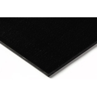 RS PRO Black POM Plastic Sheet 500 mm x 330 mm x 30 mm, High Strength Acetal Thermoplastic 197-4485