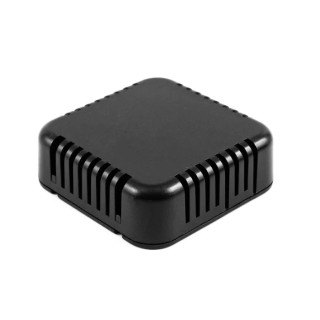Hammond 1551 Series Black Black Lid ABS Enclosure 20mm Height 60mm Width 60mm IP30 1551V3BK