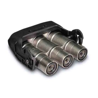 Amphenol Industrial Heavy Duty Power Connector Cable Press Fit 3 Way 300A 1.0kV PL183X-301-70