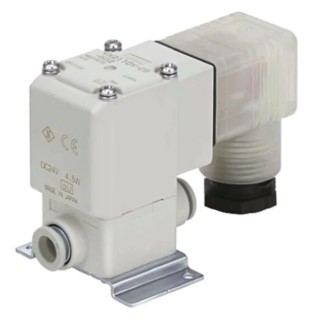 SMC Resin Body 2 Port NC Solenoid Valve 230V AC, 4mm Orifice, VX220HL