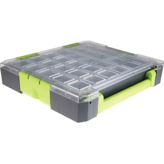 RS PRO Adjustable Compartments 16 Cell Polypropylene Compartment Box 375mm x 325mm x 70mm 767-4964