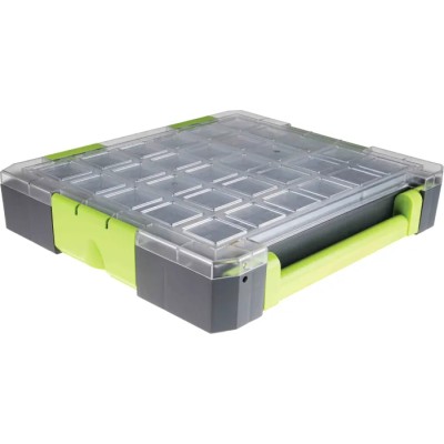 RS PRO Adjustable Compartments 16 Cell Polypropylene Compartment Box 375mm x 325mm x 70mm 767-4964