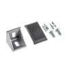 RS PRO Angle Bracket Connecting Component for Strut Profile 30 mm Groove Size 6 mm 767-5566