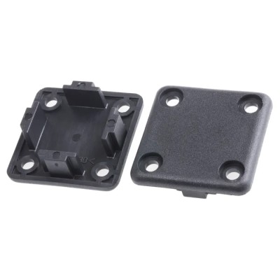 RS PRO Black Glass Filled Reinforced Nylon Polyamide 40 x 40 mm Strut Profile, 8 mm Groove 767-5617