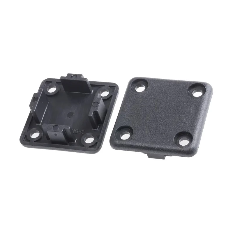 RS PRO Black Glass Filled Reinforced Nylon Polyamide 40 x 40 mm Strut Profile, 8 mm Groove 767-5617