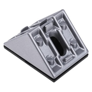 RS PRO Angle Bracket Connecting Component for 40 x 40 x 40 mm Strut Profile Groove Size 8 mm 767-5695