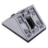 RS PRO Angle Bracket Connecting Component for 40 x 40 x 40 mm Strut Profile Groove Size 8 mm 767-5695