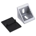RS PRO Angle Bracket Connecting Component for 40 x 40 x 40 mm Strut Profile Groove Size 8 mm 767-5695