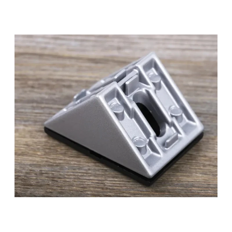 RS PRO Angle Bracket Connecting Component for 40 x 40 x 40 mm Strut Profile Groove Size 8 mm 767-5695