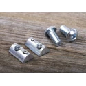 RS PRO Angle Bracket Connecting Component for 40 x 40 x 40 mm Strut Profile Groove Size 8 mm 767-5695